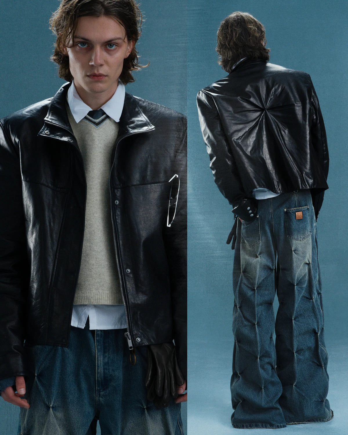 CORE' DENIM IN CLASSIC BLUE - BAD SON