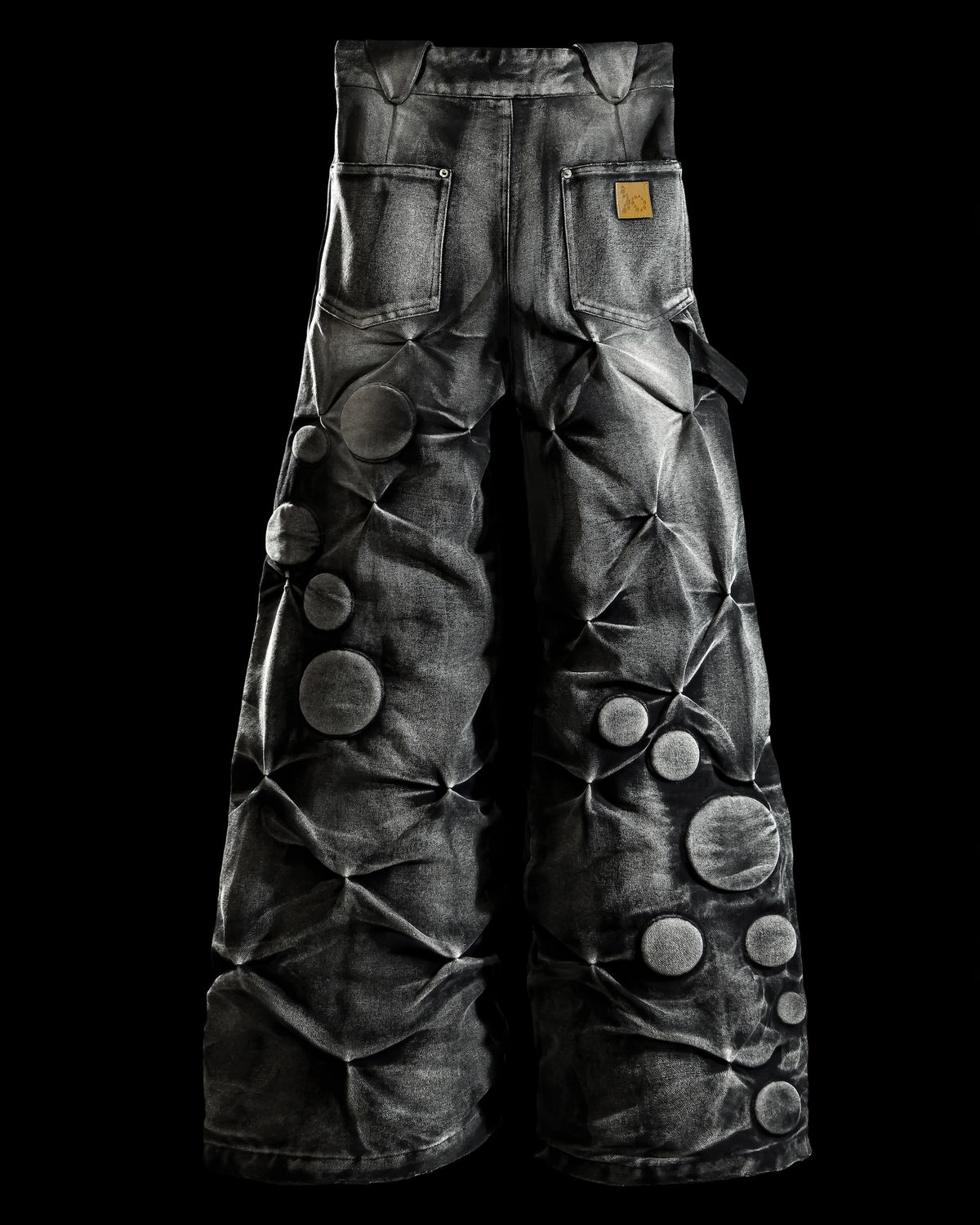 DARK MOON ‘OXYGEN’ PADDED CANVAS PANTS
