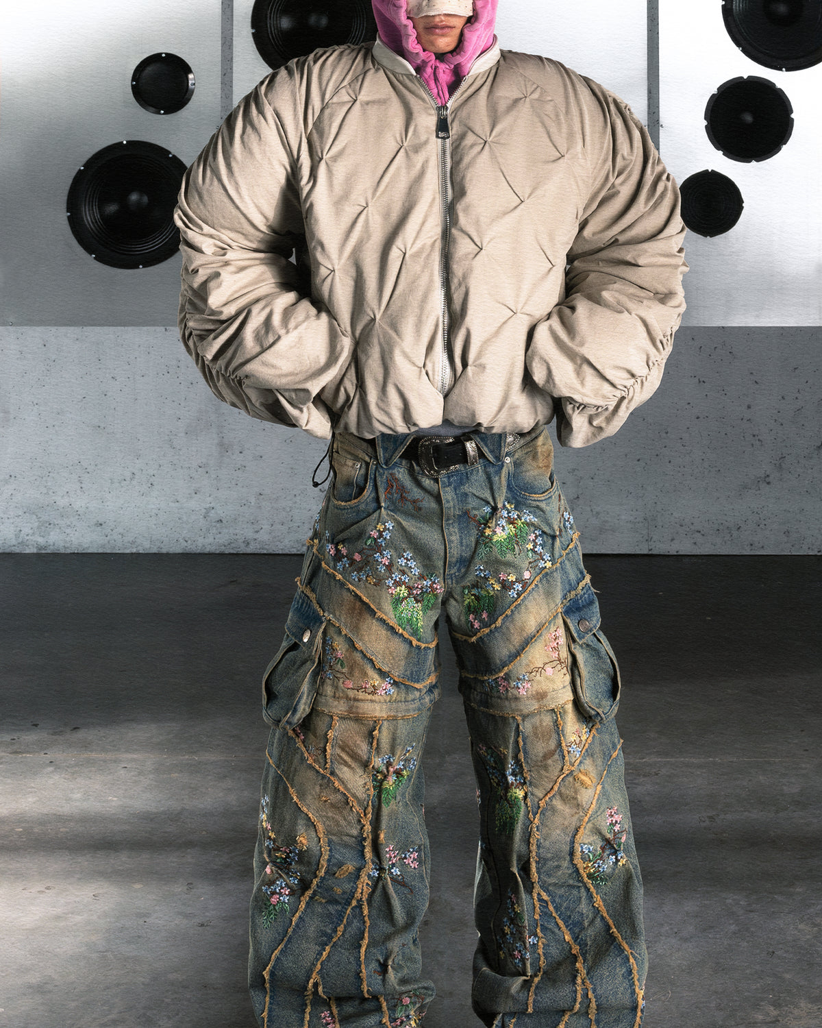 COUNTRYSIDE ‘OVERGROWTH’ CONVERTIBLE DENIM PANTS