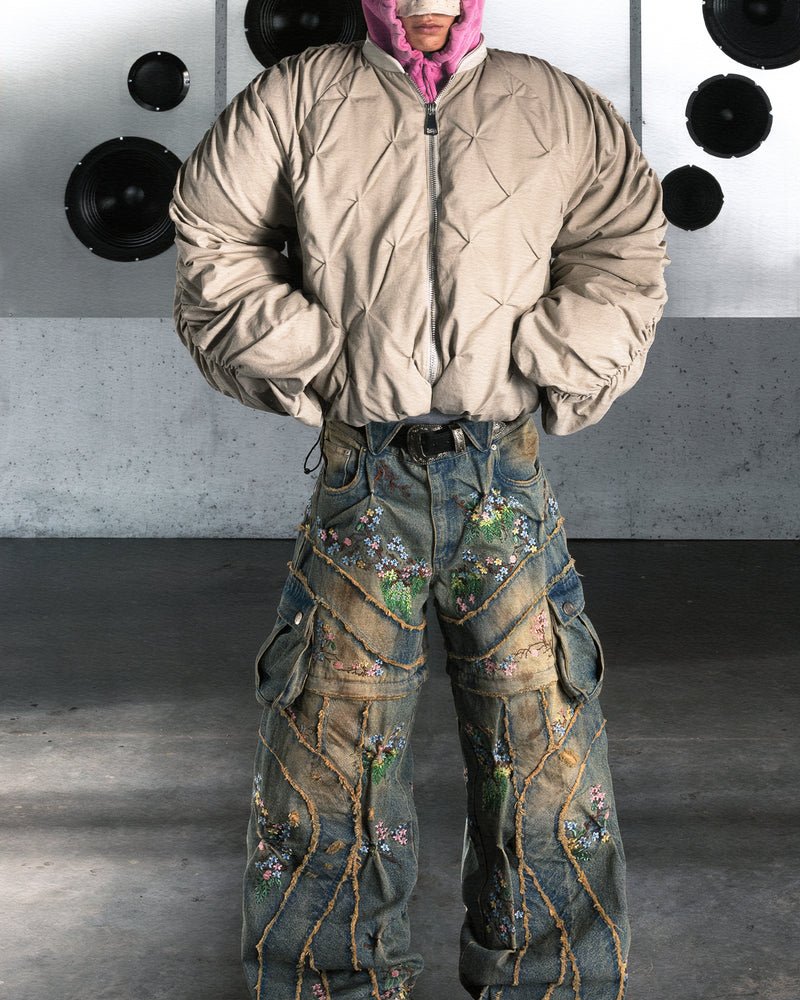 COUNTRYSIDE ‘OVERGROWTH’ CONVERTIBLE DENIM PANTS