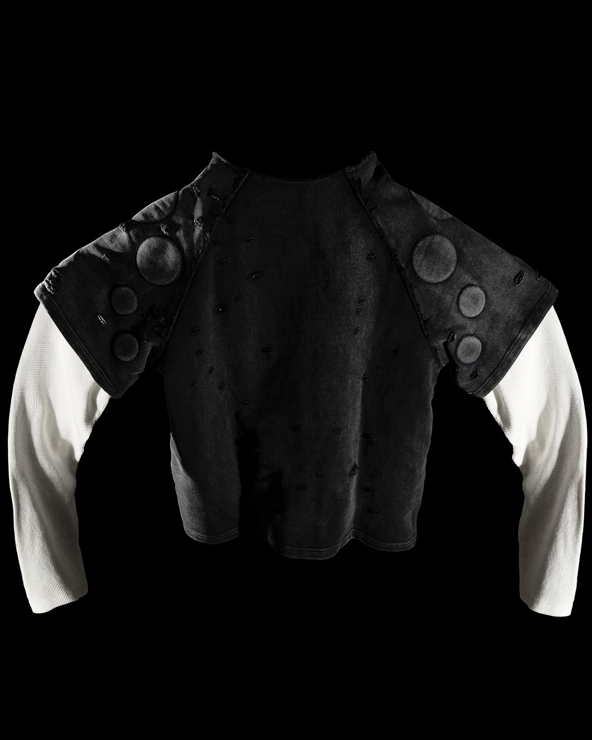 'OXYGEN' DOUBLE LAYERED THERMAL SWEATSHIRT