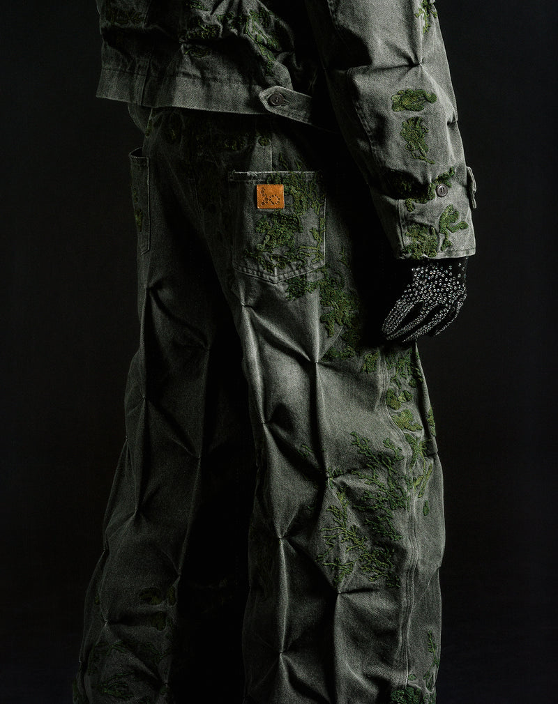 MOSS ‘OVERGROWTH’ DENIM PANTS