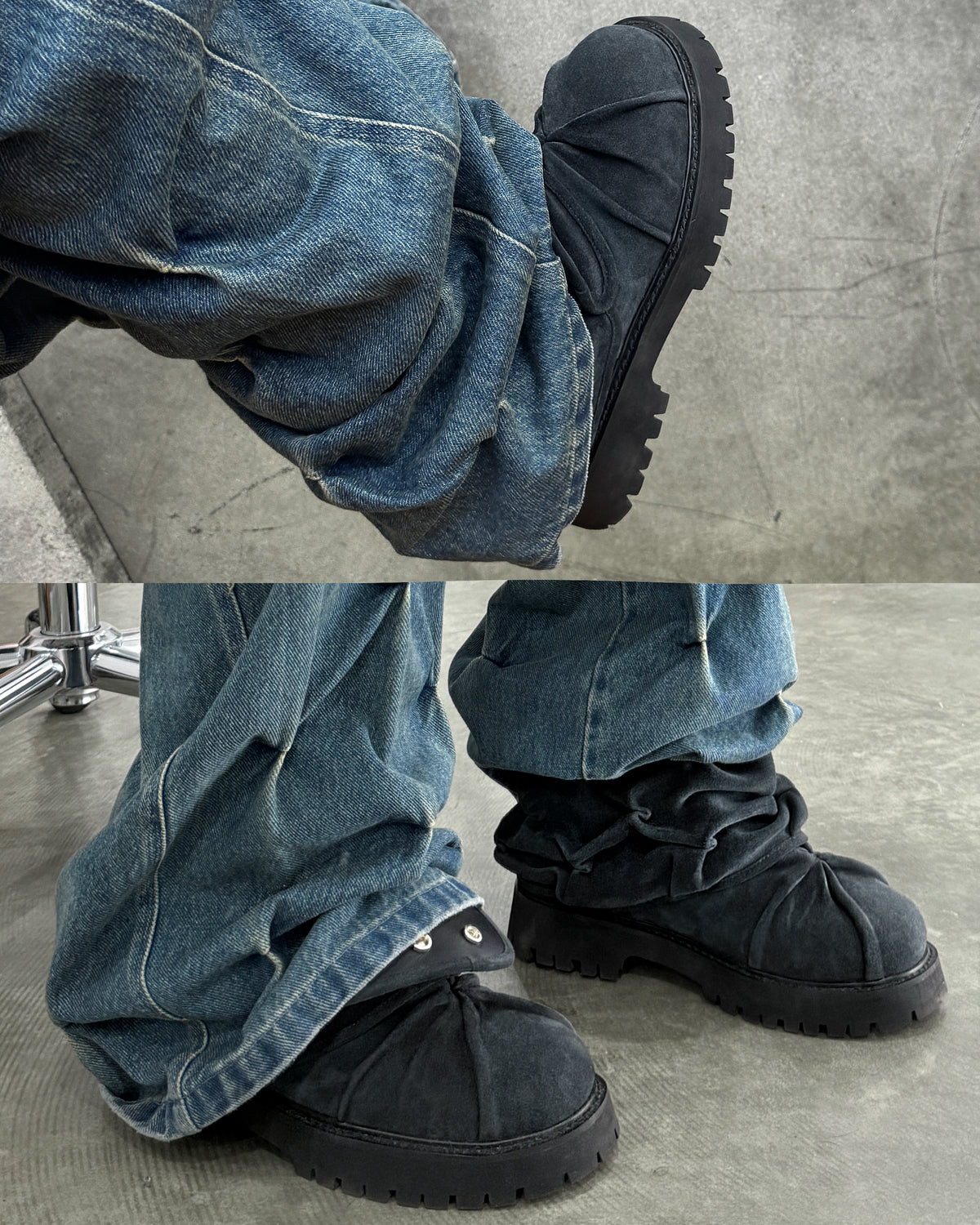 'PINCH' BOOTS IN PACIFIC BLACK