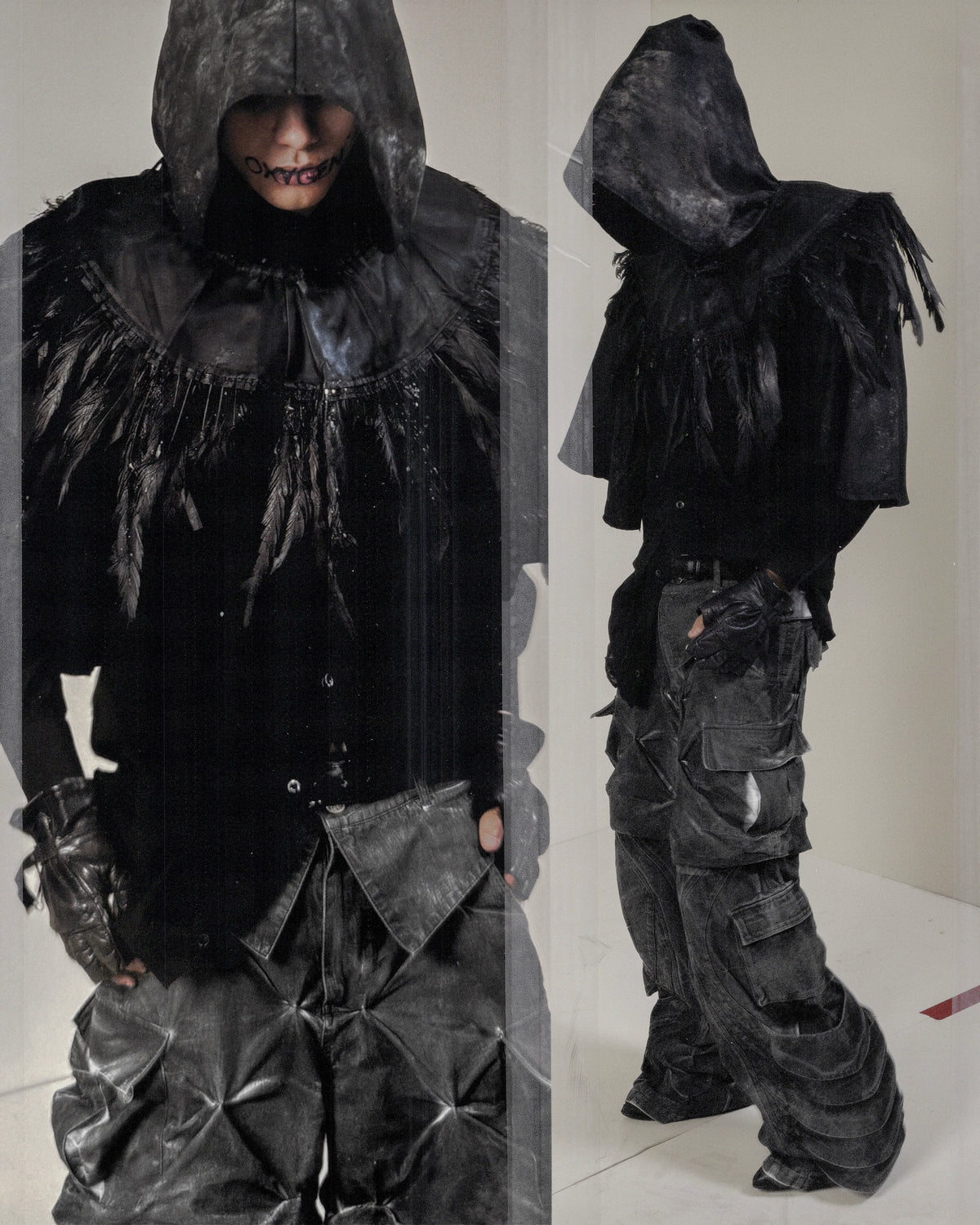 ‘CARBON’ CONVERTIBLE CARGO PANTS