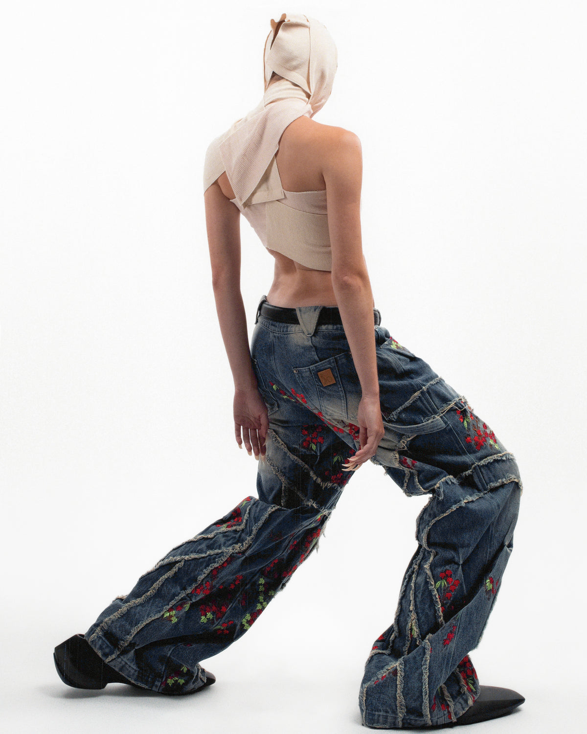 AUTUMN ‘OVERGROWTH’ DENIM PANTS