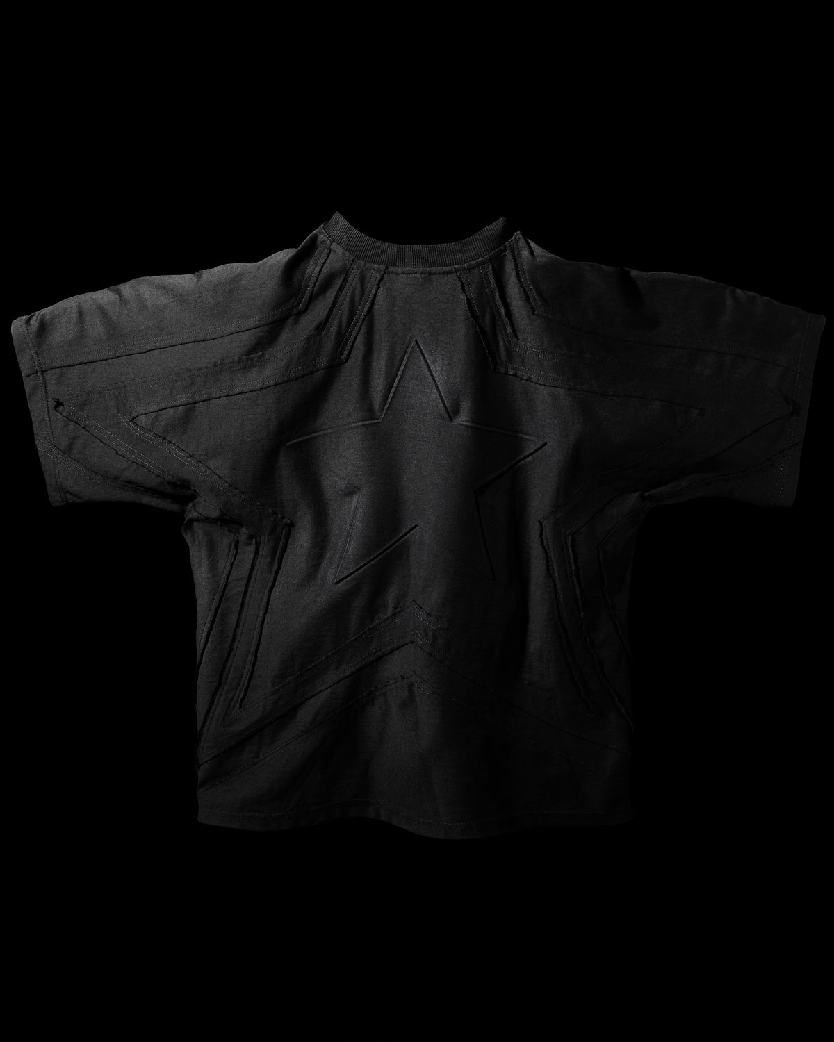BLACK ‘STAR’ TEE SHIRT