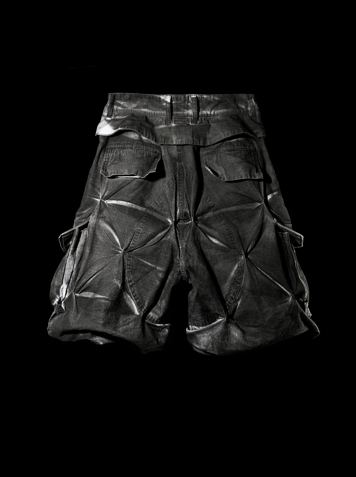 ‘CARBON’ CONVERTIBLE CARGO PANTS