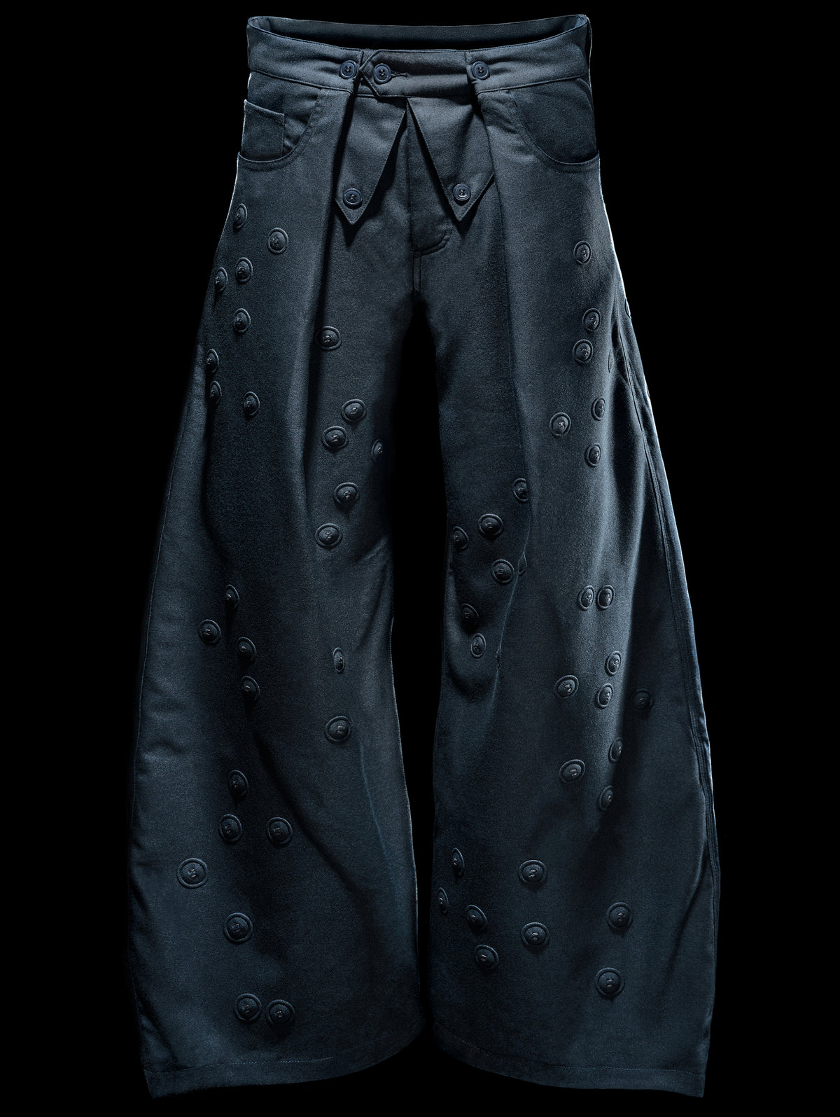 BUTTONS' PLEATED PANTS - BAD SON