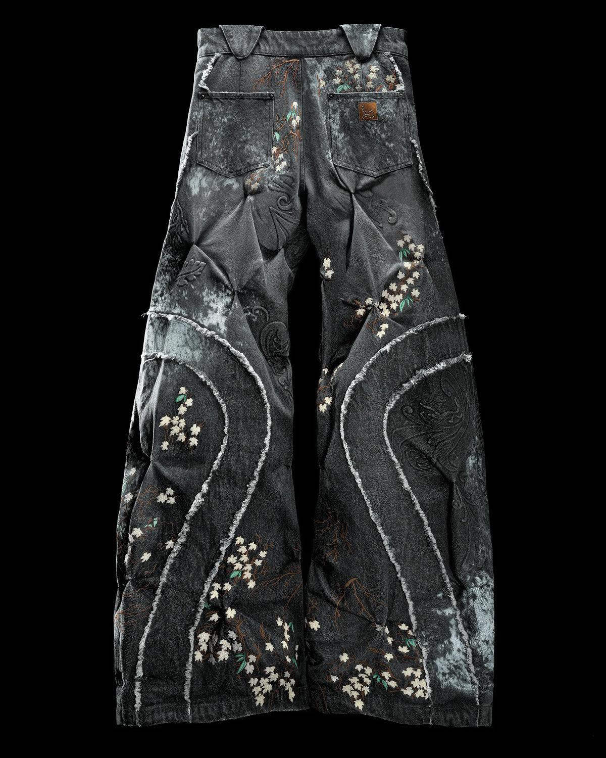 SIBERIAN 'OVERGROWTH' DENIM PANTS - BAD SON