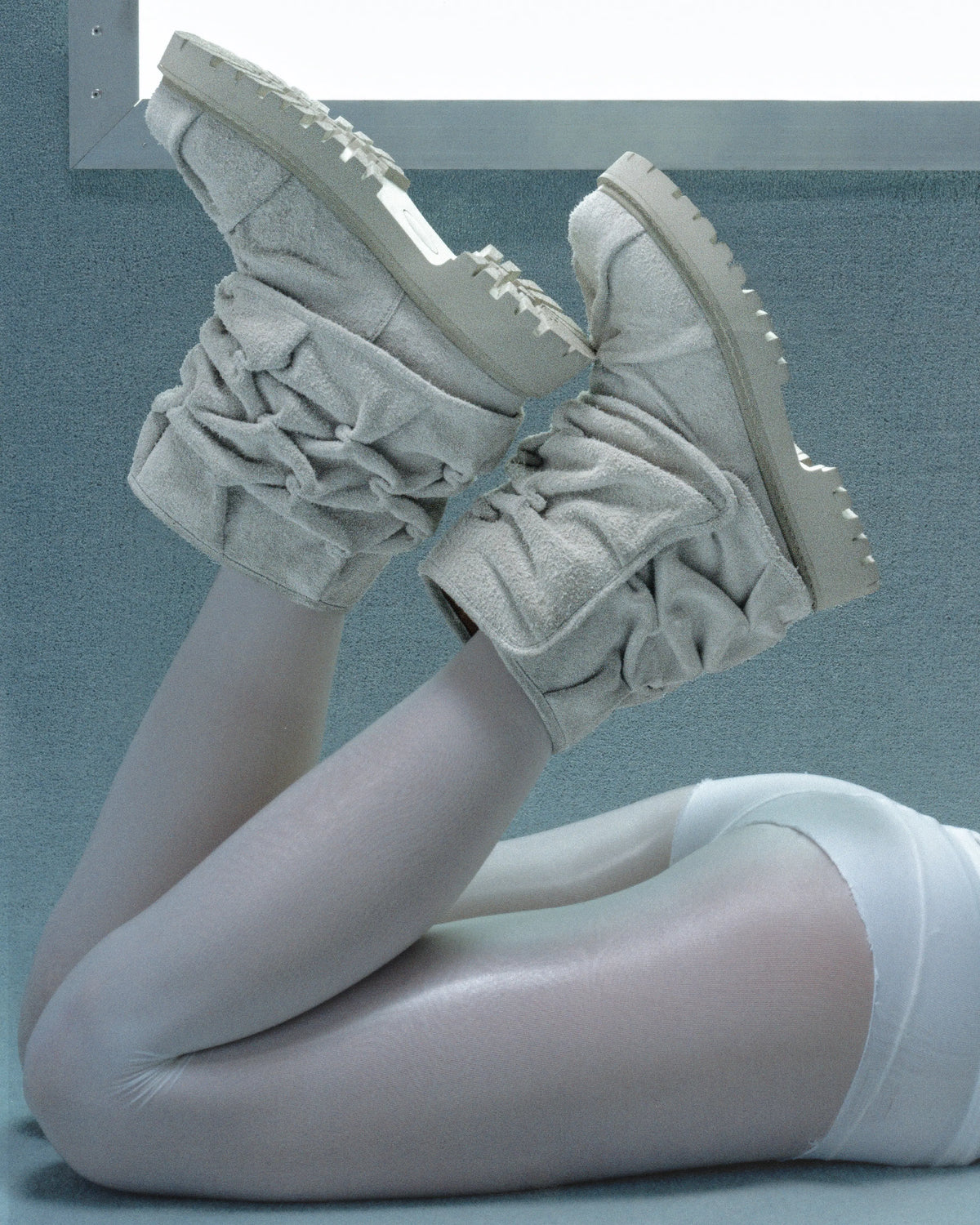 'PINCH' BOOTS IN SALT